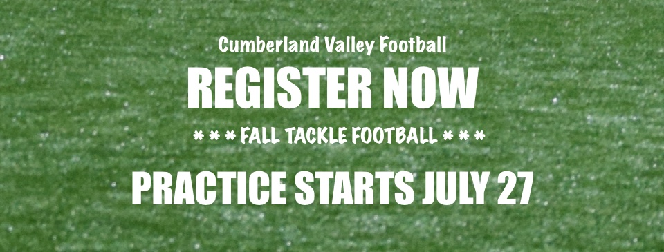 Register for Fall Tackle Football